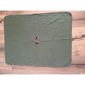 Gymboree Baby Blanket One Size Green Royal Guard Toy Soldier Cotton Reversible